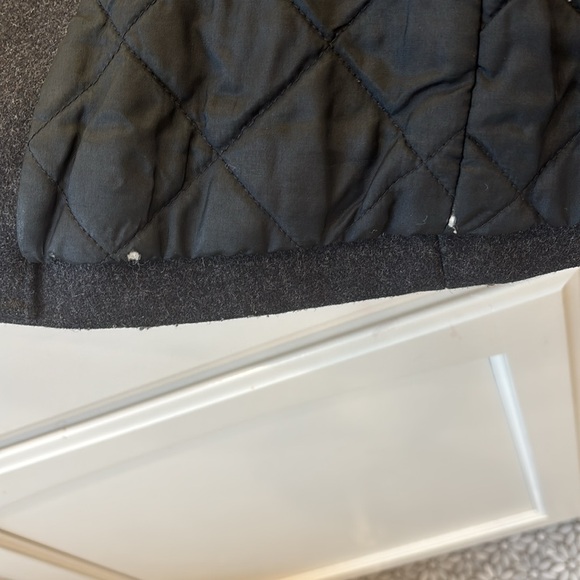 Women’s J. Crew Wool Peacoat in Dark Charcoal Grey, Size S - Picture 10 of 12